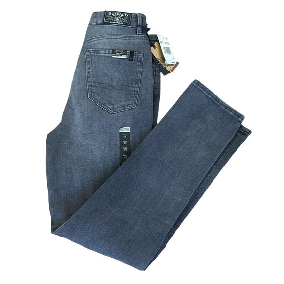 Buffalo David Bitton Jayden High Rise Straight Leg Jeans Gray Size 29 NWT - Picture 4 of 9